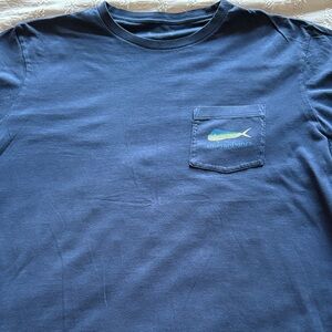 Vineyard Vines Men’s Navy Pocket T-Shirt